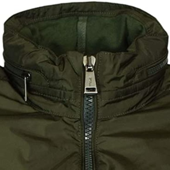 Ralph Lauren Green Nylon Hooded Windbreaker Jacket - Picture 3 of 4